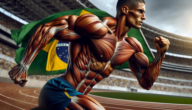 Músculo Estriado - Tipo de músculo responsável pelos movimentos voluntários.