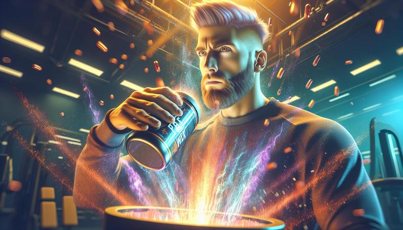 Pré-treino - Suplemento usado antes do treino para melhorar a energia e o foco.